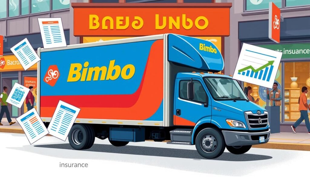 commercial insurance cost for Bimbo routes