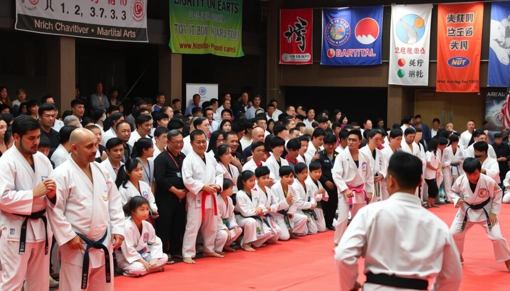 community support in martial arts events