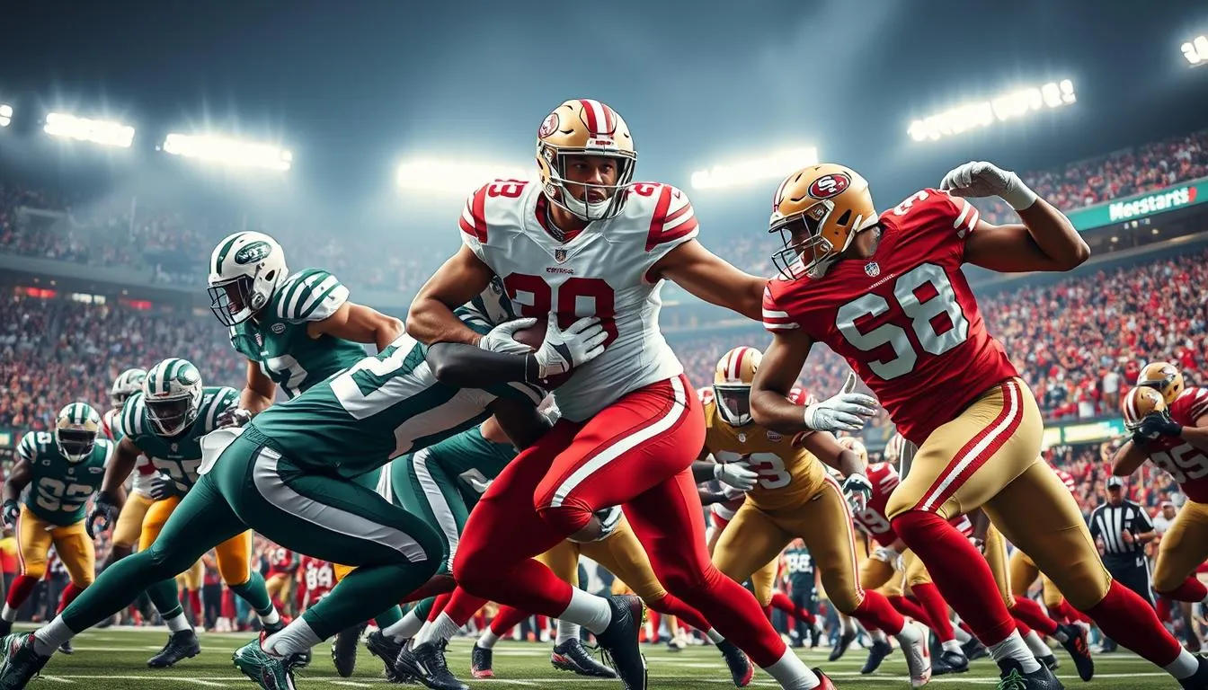 new york jets vs 49ers match player stats