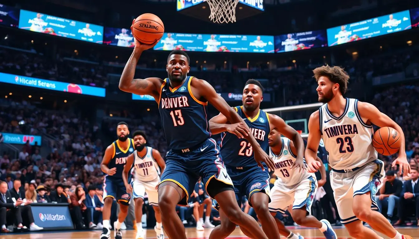 timberwolves vs denver nuggets match player stats