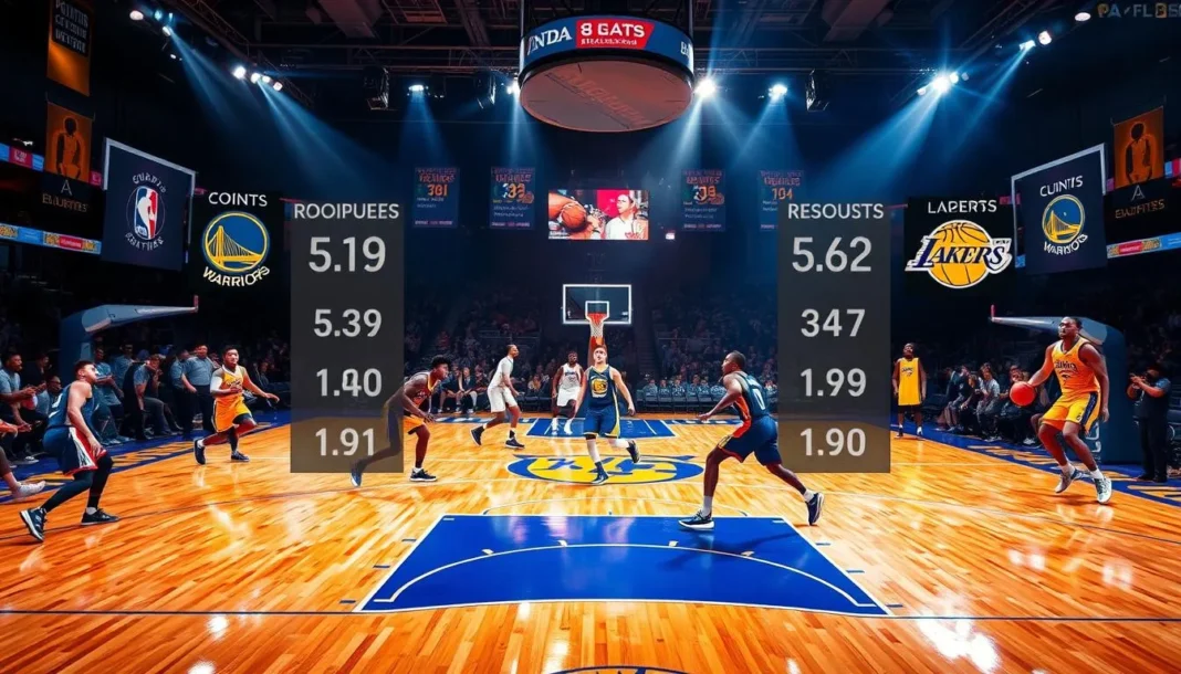 golden state warriors vs lakers match player stats