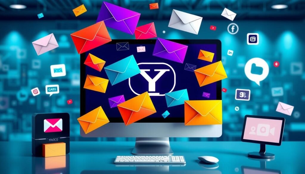 Yahoo Mail UK Communication Platform