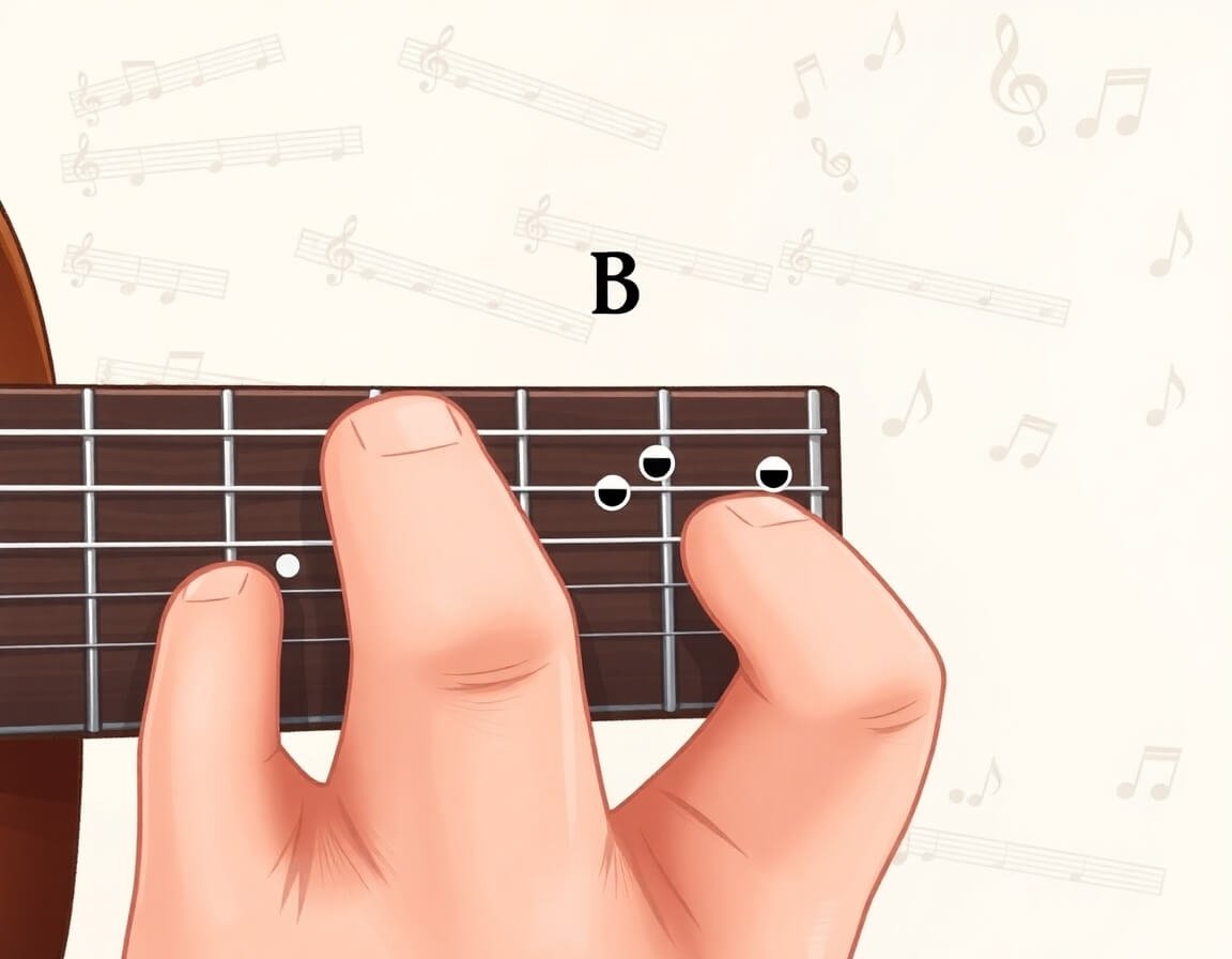 b minor chord