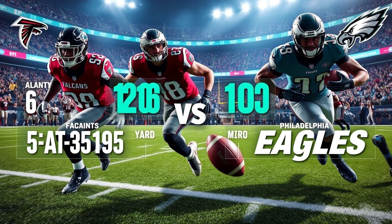 atlanta falcons vs philadelphia eagles match player stats