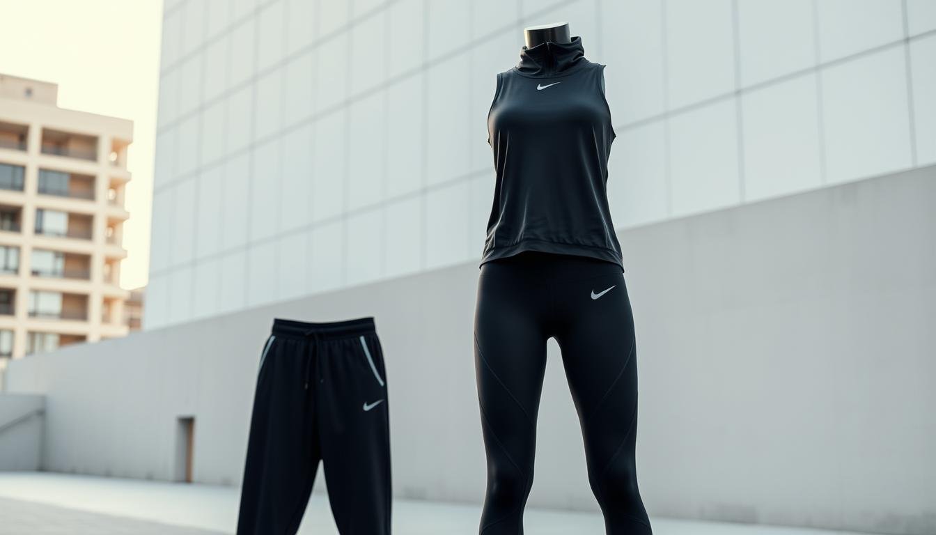 black nike tech