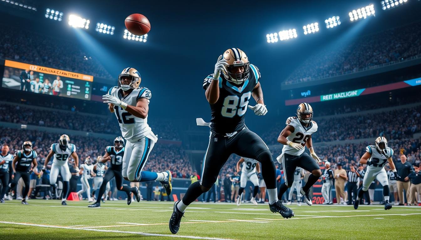carolina panthers vs new orleans saints match player stats