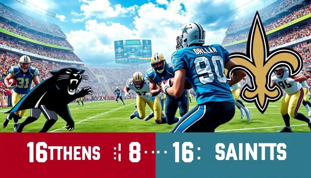carolina panthers vs new orleans saints match player stats
