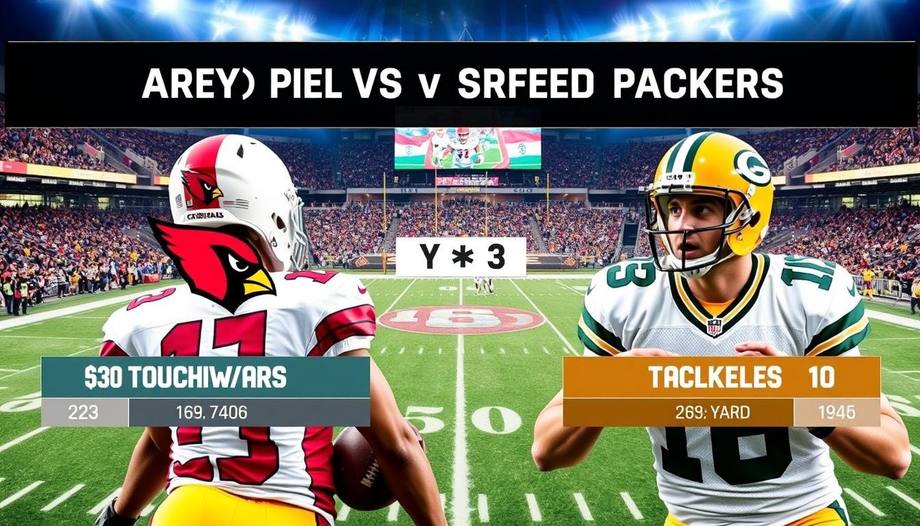 arizona cardinals vs green bay packers match player stats