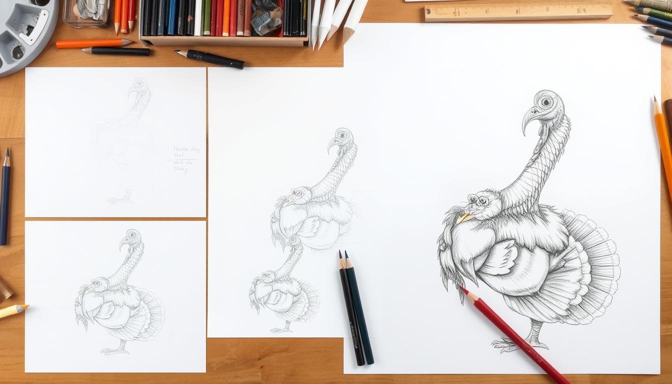 turkey drawing
