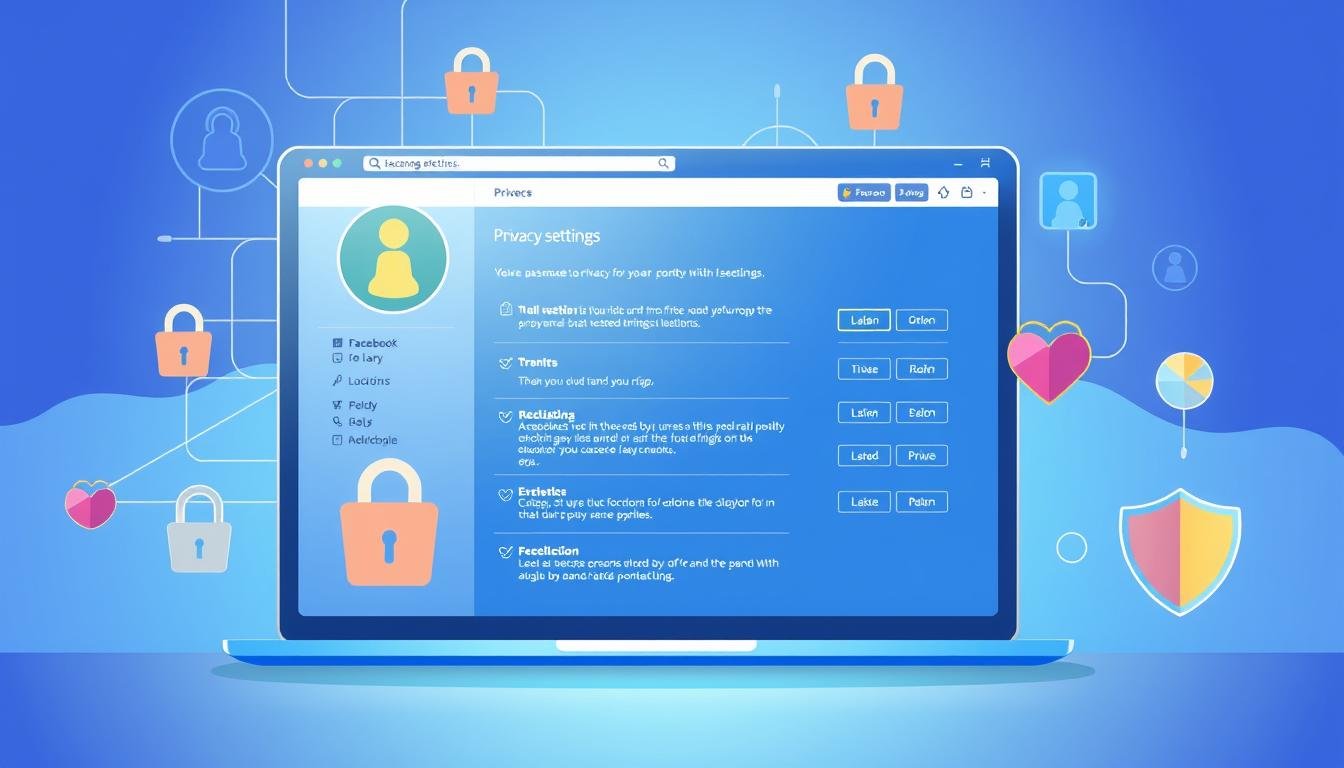 how to lock facebook profile